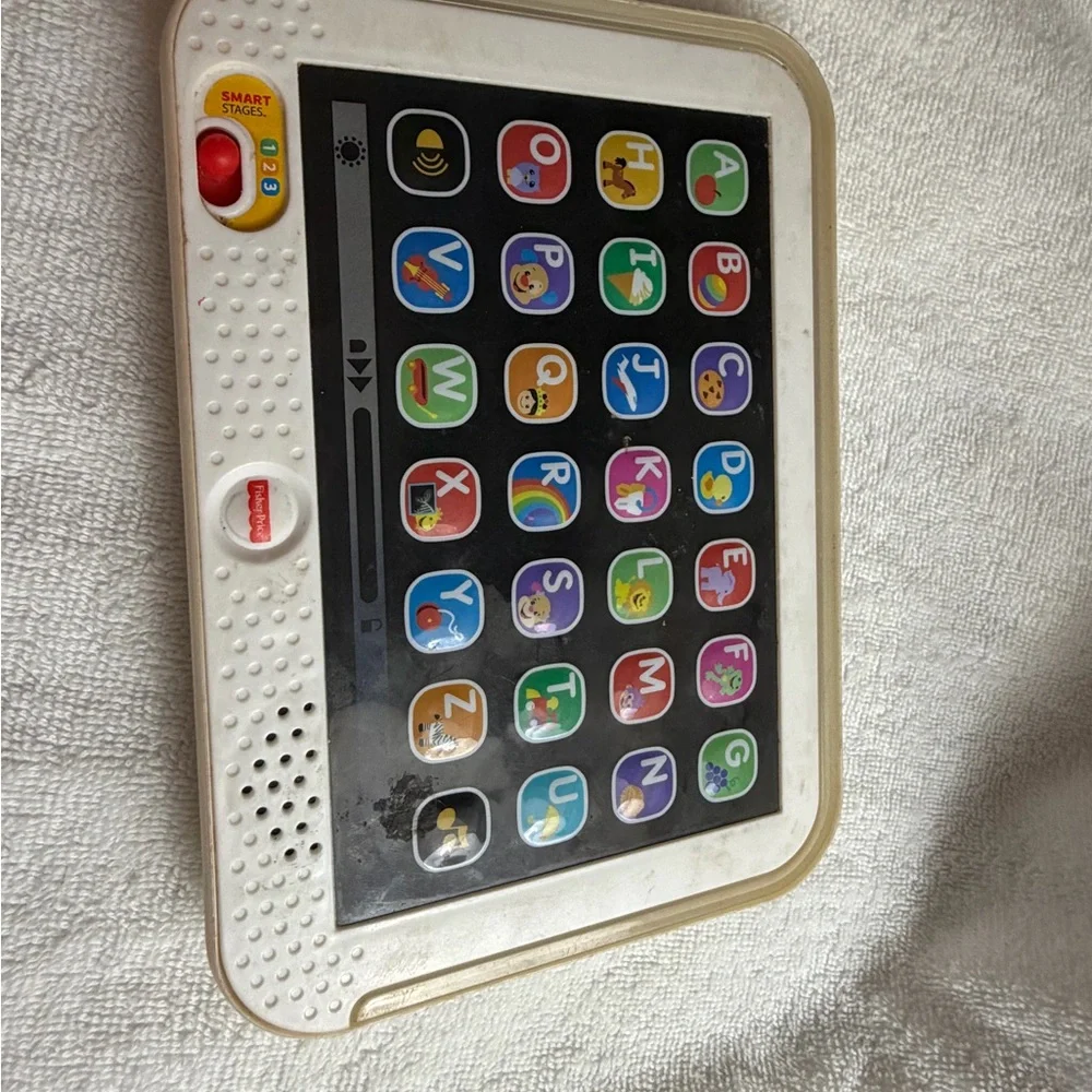 Fisher Price Laugh & Learn Smart Stages TABLET Lights Up Changes Colors 2014